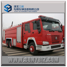 Sinotruk HOWO 6X4 City Tanque de agua Camión de lucha contra incendios